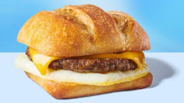 What is the impossible breakfast sandwich made of?