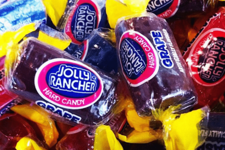 What is the least favorite Jolly Rancher flavor?