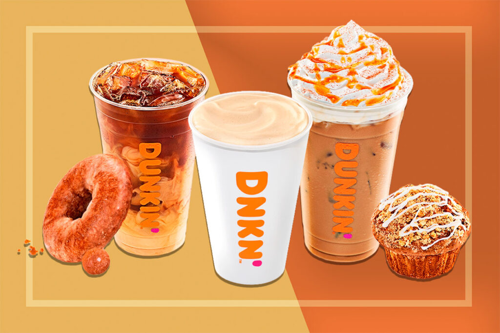 What is the lowest calorie drink at Dunkin Donuts?