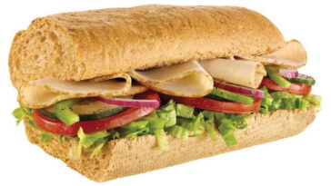 What is the lowest calorie sandwich at Subway?