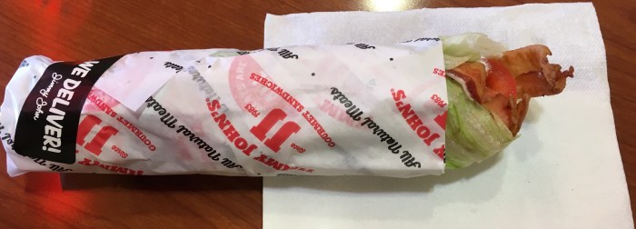 What is the lowest calorie thing from Jimmy Johns? - Foodly