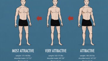 What is the most attractive weight for a girl?