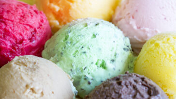 What is the most common ice cream?