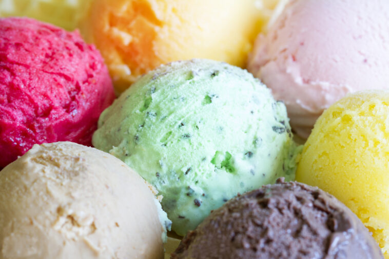 What is the most common ice cream?