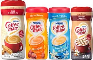 What is the most popular coffee creamer?