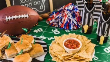 What is the most popular football food?
