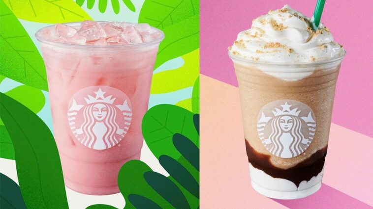 What is the new pink drink at Starbucks?