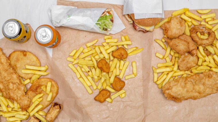 What is the nutritional value of fish and chips?