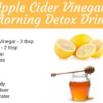 What is the simple morning ritual to lose weight with apple cider vinegar?