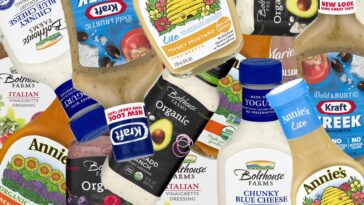 What is the unhealthiest salad dressing?