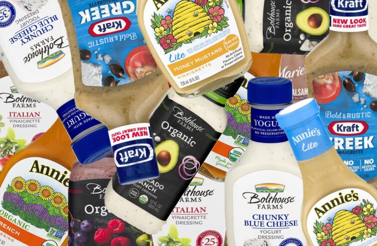 What is the unhealthiest salad dressing?