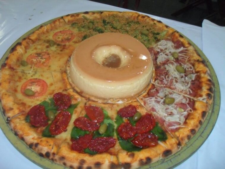 What is the weirdest pizza?