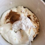 What is vanilla yogurt made of?