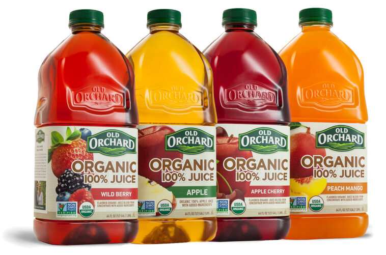 What juices are 100 percent fruit juice?