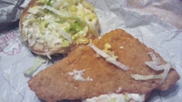 What kind of fish does Arby's use in their fish sandwich?