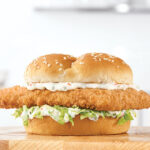 What kind of fish is in an Arby's fish sandwich?