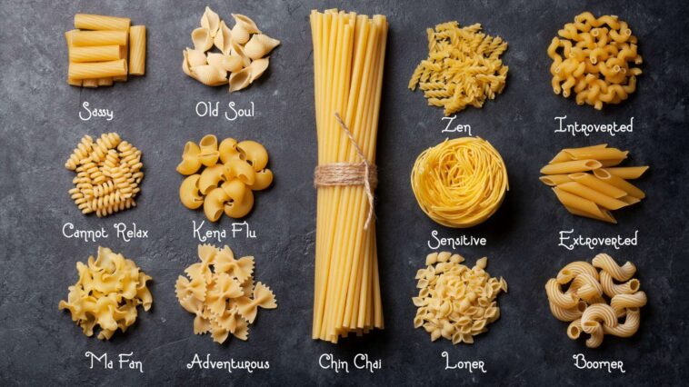 What kind of noodles are in spaghetti?