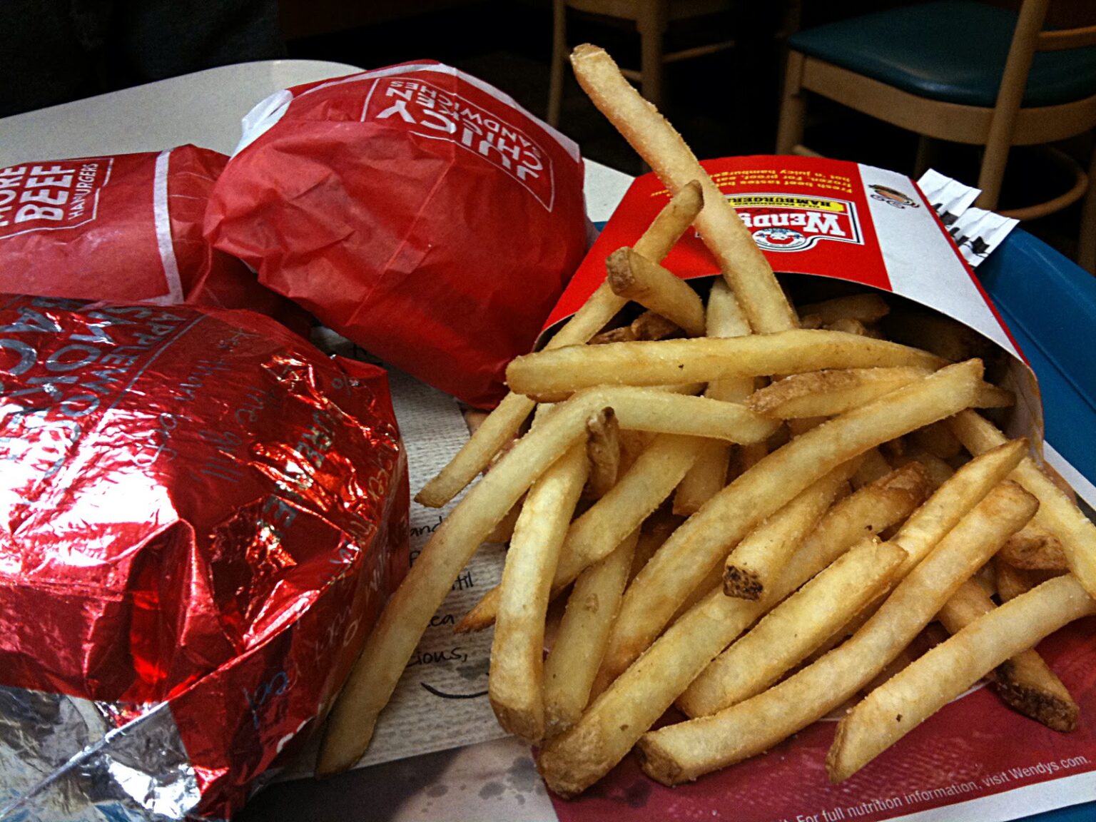 Quel type de pommes de terre Wendy's utilisetil pour les frites