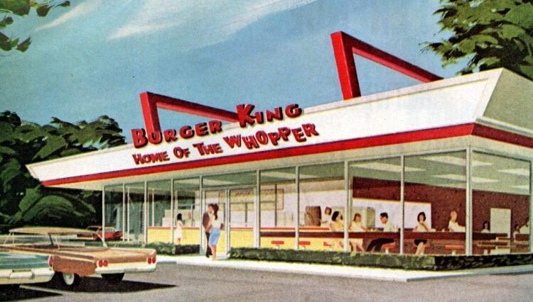 What kind of restaurants were popular in the 1960s?