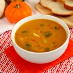 What meal goes with pumpkin soup?