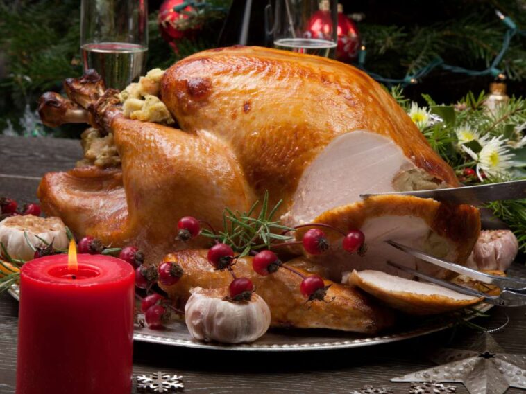 What meat is the most popular alternative to turkey on Thanksgiving?