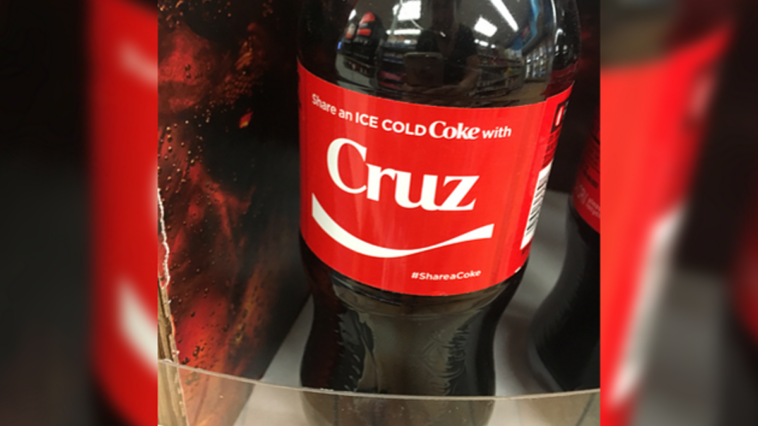 What names are on Coke?