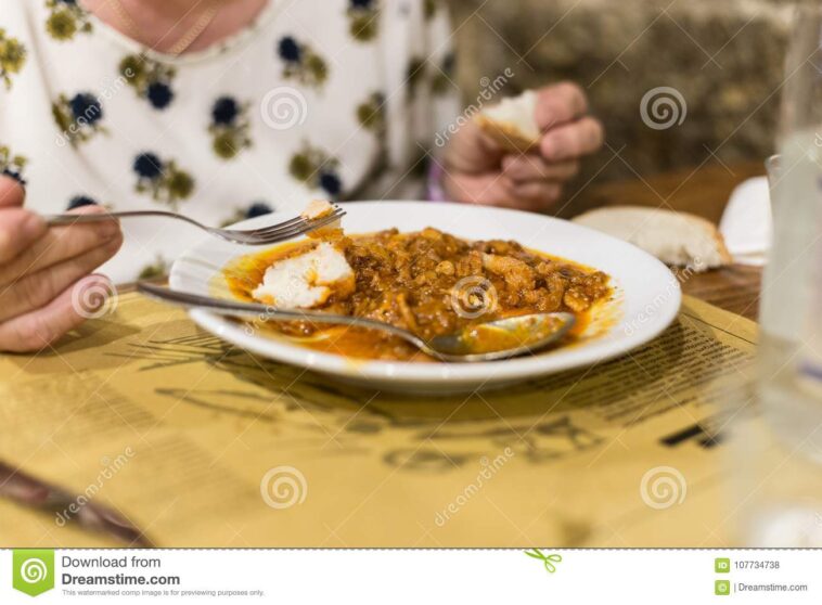 What nationality eats tripe?