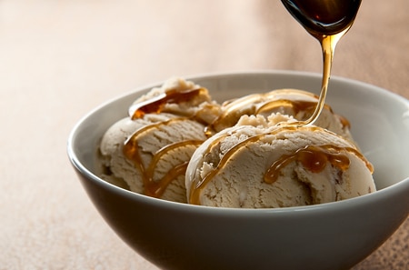 What nuts do you put on ice cream?