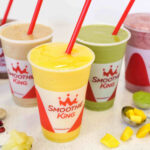 What protein blend does Smoothie King use?