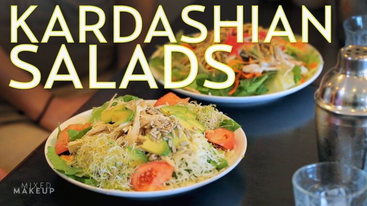 What salads do the Kardashians eat on the show?