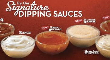 What sauces does Hardee's have?
