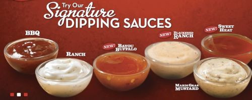 What sauces does Hardee's have?