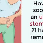 What settles an upset stomach quickly?