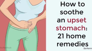 What settles an upset stomach quickly?