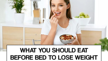 What should I drink before bed to lose weight?