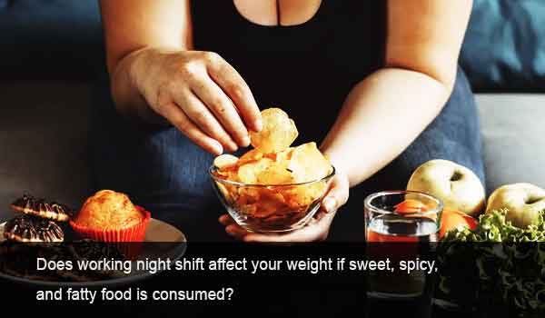 What should I eat on night shift to lose weight?