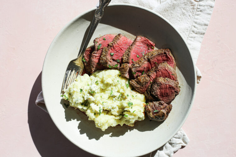 What should I season my filet mignon with?