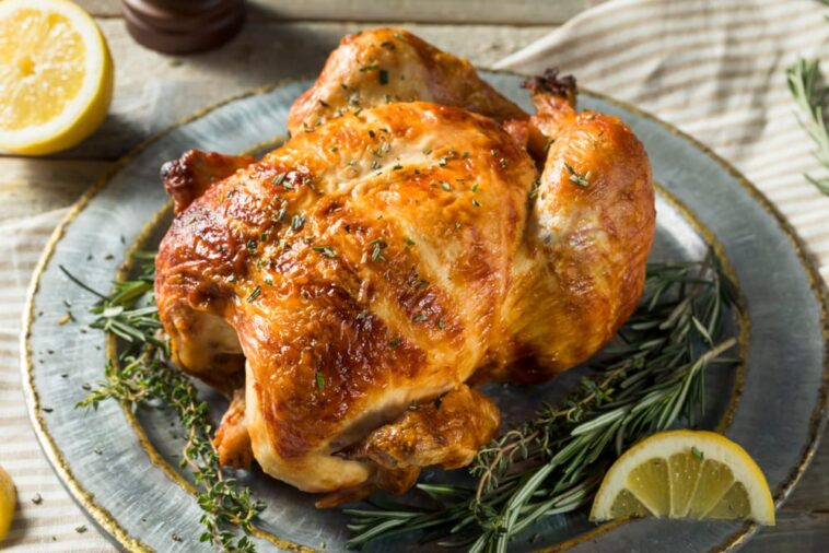 What should I serve with rotisserie chicken?