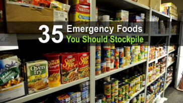 What should I stockpile for food shortages?