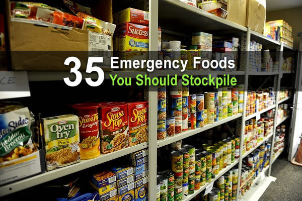 What should I stockpile for food shortages?