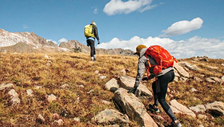 What should you not do while hiking?