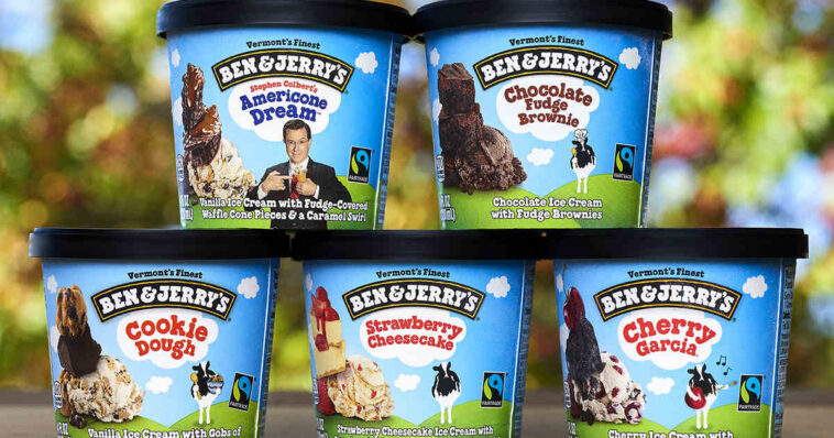 What size does Ben and Jerry's come in?