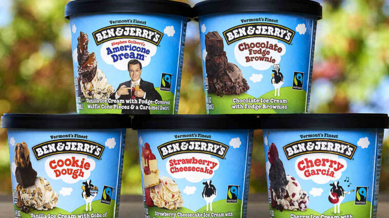 What size does Ben and Jerry's come in?