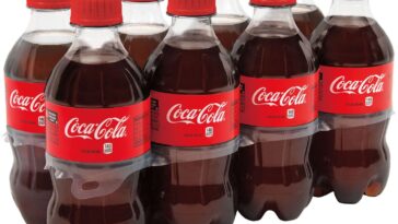 What size is a small Coke bottle?