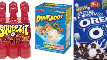 What snacks were popular in the 2000s?