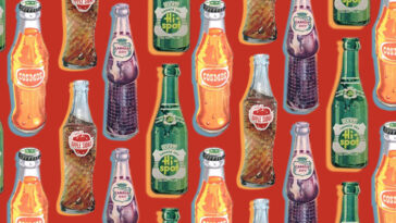 What sodas were popular in the 50s?