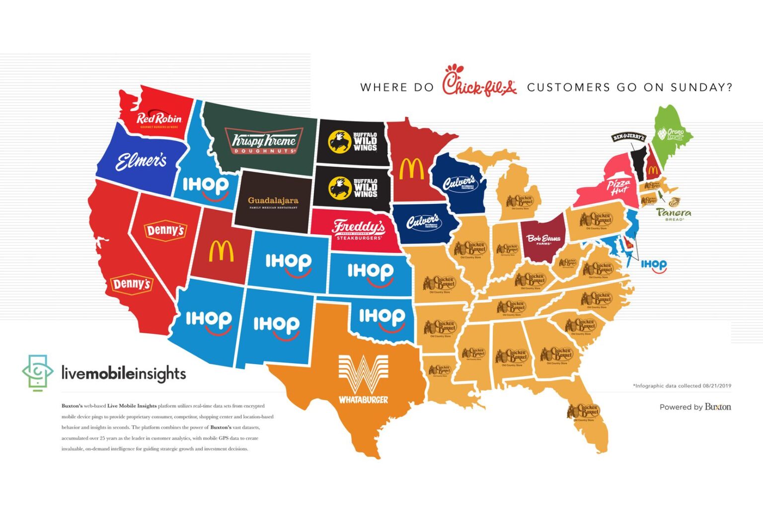 What state has most Chick Fil as?