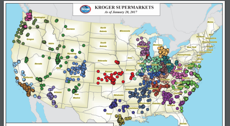 What states have Kroger locations?
