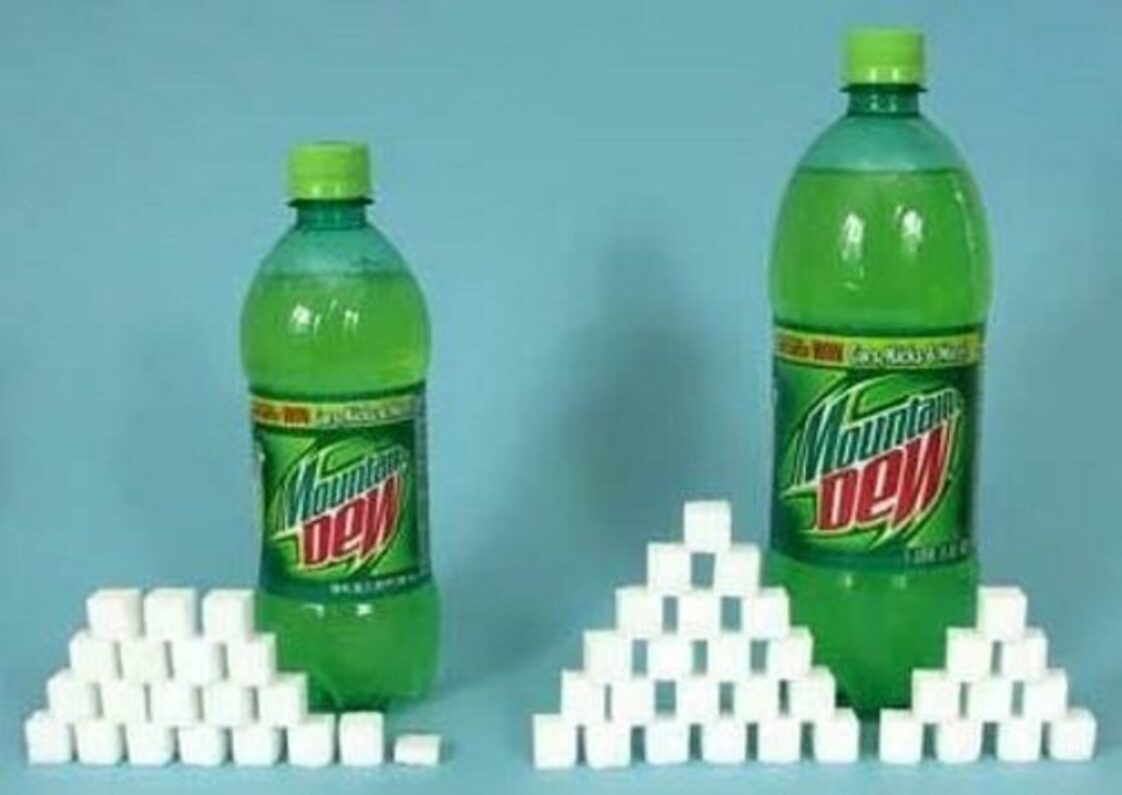 What sugar is in Mountain Dew?