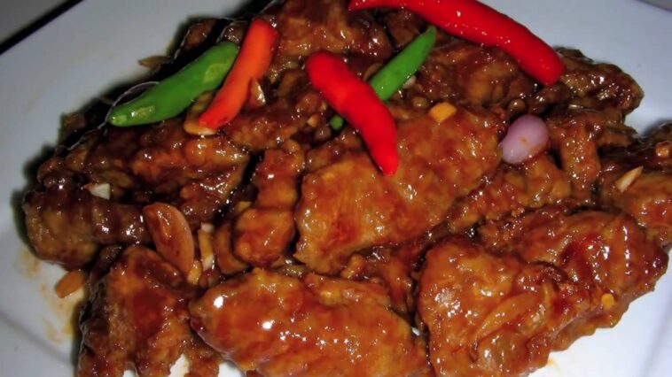 What type of meat does Panda Express use?